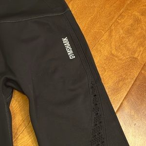 Gymshark Energy Women's Seamless Leggings with Side Mesh Detail, Black